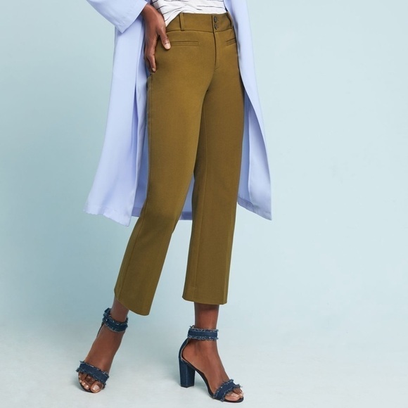ANTHROPOLOGIE The Essential Crop Flare - Picture 1 of 8